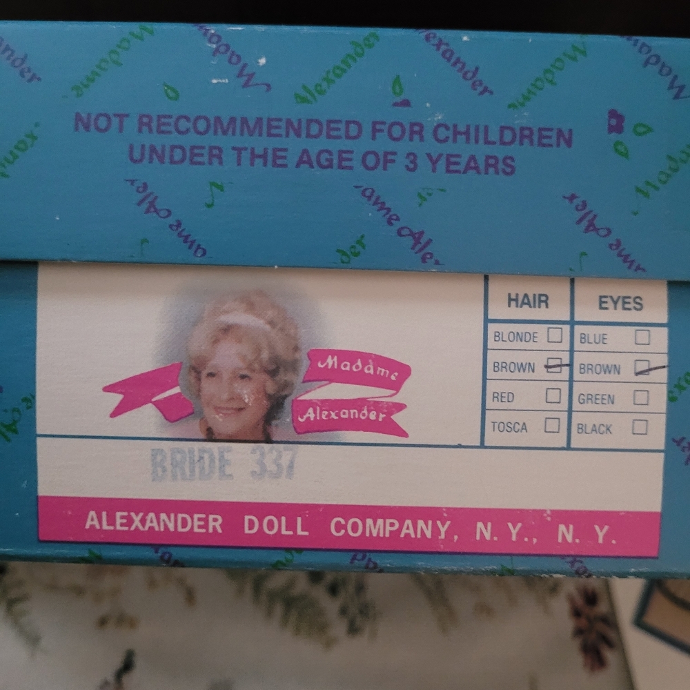 Madame Alexander Bride 8 Inch American Collection Doll With Box And Tags 337 - Picture 10 of 11